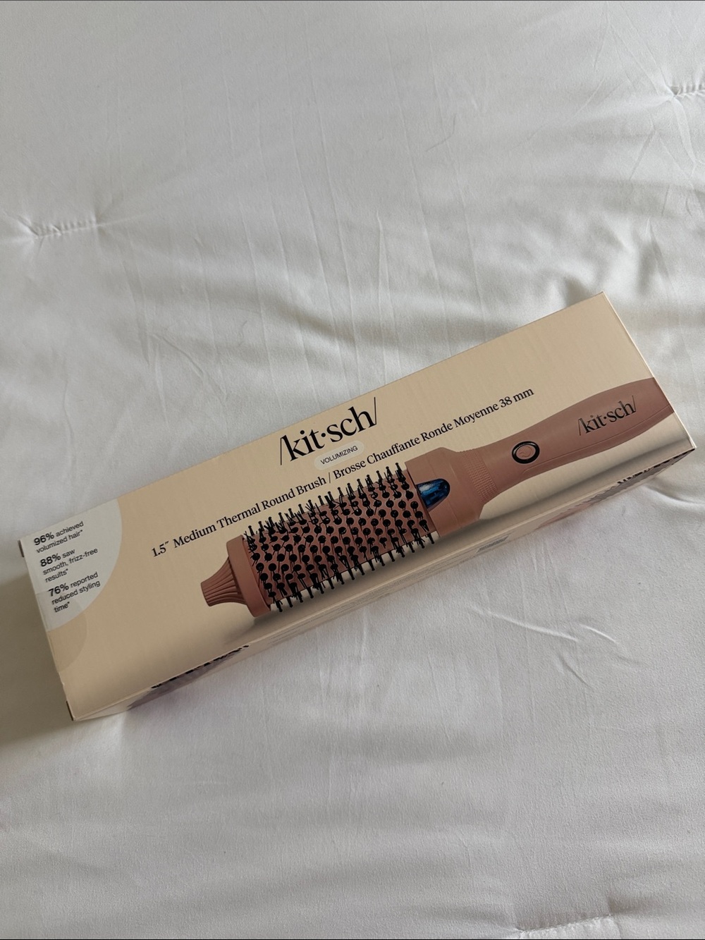 Kitsch Medium 1.5?inch Thermal Round Brush in pink